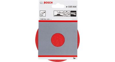 Bosch Accessories 2608601077 Steunschijf met klittenbandsluiting voor het bevestigen van schuurbladen 125 mm Diameter 125 mm