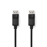 Nedis DisplayPort-Kabel | DisplayPort Male | DisplayPort Male | 3 m | 1 stuks - CCGB37014BK30 CCGB37014BK30 - thumbnail