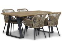 Lifestyle Advance/Palta 180 cm dining tuinset 5-delig