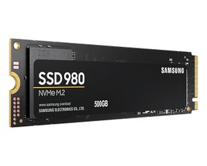 Samsung 980 500 GB NVMe/PCIe M.2 SSD 2280 harde schijf M.2 NVMe PCIe 3.0 x4 Retail MZ-V8V500BW