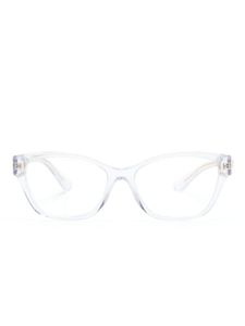 Versace Eyewear lunettes de vue à monture papillon - Tons neutres