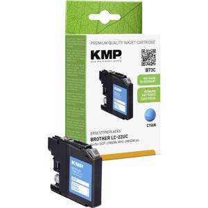 KMP Inktcartridge vervangt Brother LC-22UC Compatibel Cyaan B73C 1536,4003