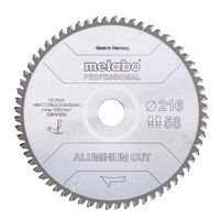 Metabo Accessoires Cirkelzaagblad | "Aluminium Cut Prof" | 305x30mm | Z84 FZ/TZ 5° neg - 628448000