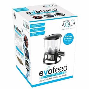 Evolution Aqua Evofeed Automatische Voerautomaat - Programmeerbaar met LCD Display, Geschikt voor 3-10mm Korrels