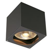 SLV Plafond- wandspot Big Theo GU10 13,5cm antraciet 229565 - thumbnail