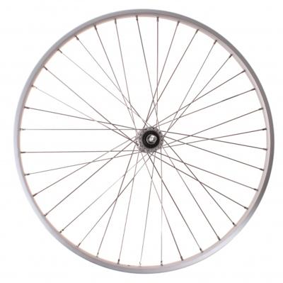 Roland voorwiel 28 inch (622-20) rollerbrake 36G zilver Roland voorwiel 28 inch (622-20) rollerbrake 36G zilver