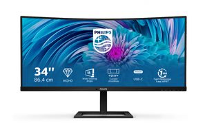 Philips E Line 346E2CUAE/00 computer monitor 86,4 cm (34") 3440 x 1440 Pixels Wide Quad HD+ LCD Zwart