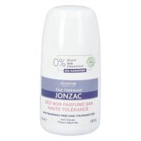 Jonzac Reactive Deo Hoge Tolerantie Z/parfum 24u Bio 50ml - thumbnail