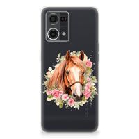 TPU Hoesje voor OPPO Reno7 4G Paard - thumbnail