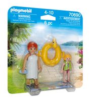 PlaymobilÂ® Family Fun 70690 duo pack waterpark badgasten - thumbnail