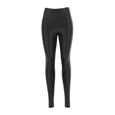 Oroblu imitatieleren legging zwart