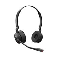 Jabra Engage 55 On Ear headset Telefoon DECT Stereo Zwart Volumeregeling, Microfoon uitschakelbaar (mute) - thumbnail