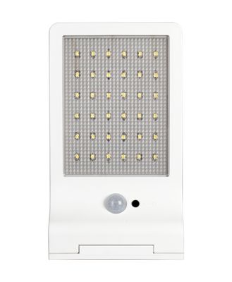 LEDVANCE DoorLED Solar L 4058075267909 Wandlamp op zonne-energie met bewegingsmelder Wit