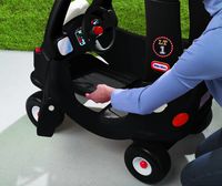 Little Tikes Cozy Coupe Taxi Loopauto Zwart - thumbnail