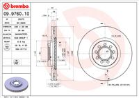 Remschijf BREMBO, Remschijftype: Binnen geventileerd, u.a. für Iveco - thumbnail