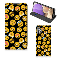 Samsung Galaxy A32 5G Hoesje met Magneet Emoji - thumbnail