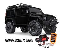 Traxxas TRX-4 Land Rover Defender met lier - Zwart