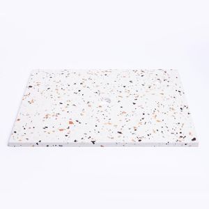 Adema Tops Topblad - 60.5x1.8x46cm - 1 afvoer - 1 kraangat - Terrazzo SW915228