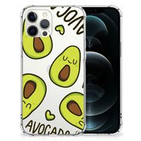 iPhone 12 Pro Max Stevig Bumper Hoesje Avocado Singing