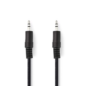 Stereo-Audiokabel | 3,5 mm Male - 3,5 mm Male | 5,0 m | Zwart [CAGB22000BK50]