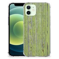 iPhone 12 Mini Stevig Telefoonhoesje Green Wood - thumbnail