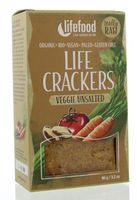 Lifefood Life crackers groente ongezouten bio (90 gr) - thumbnail