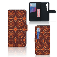 Xiaomi Mi Note 10 Pro Telefoon Hoesje Batik Brown