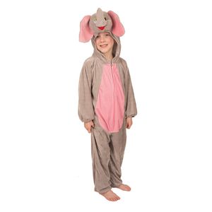 Pluche dierenpak olifant voor kids 128  -