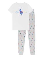 Ralph Lauren Kids ensemble pantalon-haut à logo - Multicolore