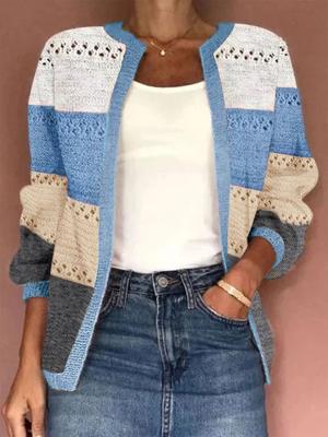 Jacquard Wrap Casual Cardigan Jacquard Wrap Casual Cardigan