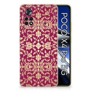 Siliconen Hoesje Xiaomi Poco X4 Pro 5G Barok Pink