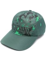 Moschino casquette à logo imprimé - Vert - thumbnail