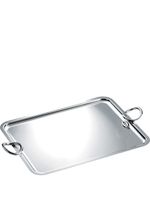 Christofle plateau rectangulaire Vertigo en plaqué argent 53x42 cm