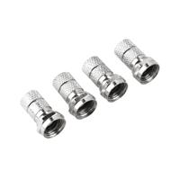 Hama F Plug Profi Line 6.8Mm 4Pcs - thumbnail