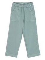 Il Gufo pantalon en coton à poches cargo - Vert