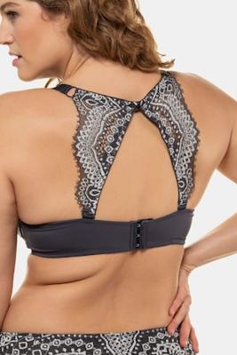 Ulla Popken verwisselbaar behabandje, two-tone - Grote Maten