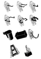 Raaco Set van 53 verschillende clips - 110532 - 110532