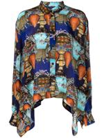 Henrik Vibskov Blouse met print - Blauw