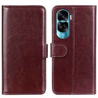 Honor 90 Lite/X50i Wallet Case met Magnetische Sluiting - Bruin