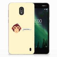 Nokia 2 Telefoonhoesje met Naam Monkey - thumbnail