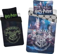 Harry Potter Dekbedovertrek Glow in the Dark - 140 x 200 cm - 70 x 90 cm - thumbnail