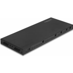 Delock 66454 HDMI-matrixschakelaar 4 x HDMI in naar 2 x HDMI uit 4K 60 Hz met audio-extractor