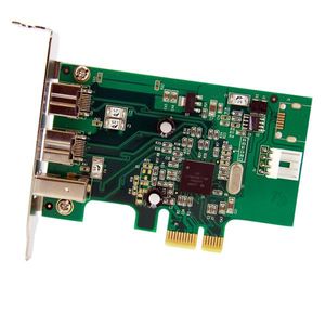 StarTech.com 3-poort 2b 1a Low Profile 1394 PCI Express FireWire Adapterkaart