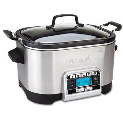 Crock-Pot CSC024 elektrische sudderpan 5,6 l Zwart, Roestvrijstaal Crock-Pot CSC024 elektrische sudderpan 5,6 l Zwart, Roestvrijstaal