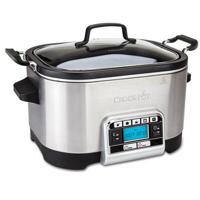 Crock-Pot CSC024 elektrische sudderpan 5,6 l Zwart, Roestvrijstaal
