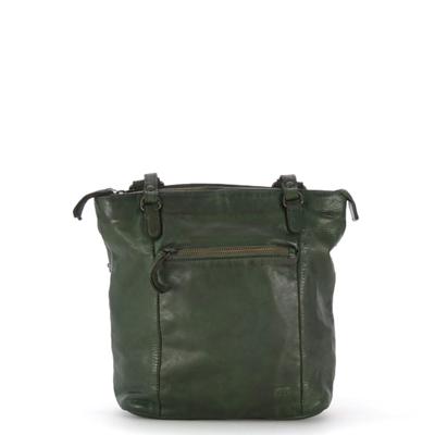 Bear Design Cow Lavato Sandy Schouder / Rugtas Groen Bear Design Cow Lavato Sandy Schouder / Rugtas Groen