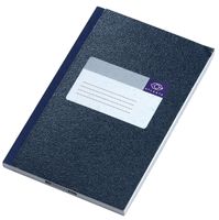 Notitieboek Atlanta 165x105mm 128blz blauw