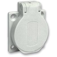 Schneider Electric PKS52G Stopcontact (inbouw) IP54, IK08 Grijs