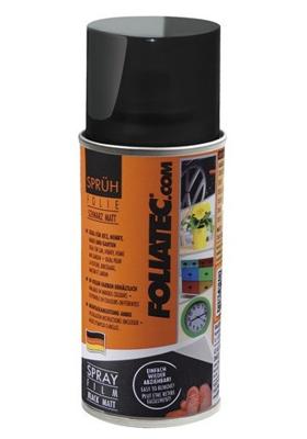 Foliatec spuitfolie 150 ml zwart (mat) Foliatec spuitfolie 150 ml zwart (mat)