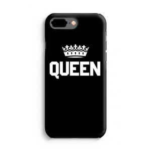 Queen zwart: iPhone 8 Plus Tough Case